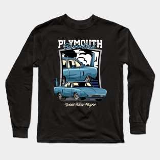 1970 Plymouth Superbird Muscle Car Long Sleeve T-Shirt